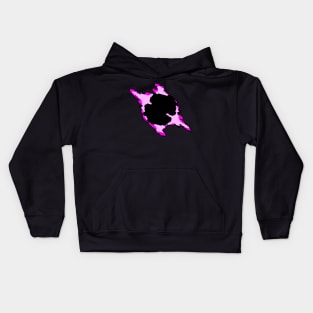 BLACK HOLE PIXEL RETRO 8 BIT Kids Hoodie